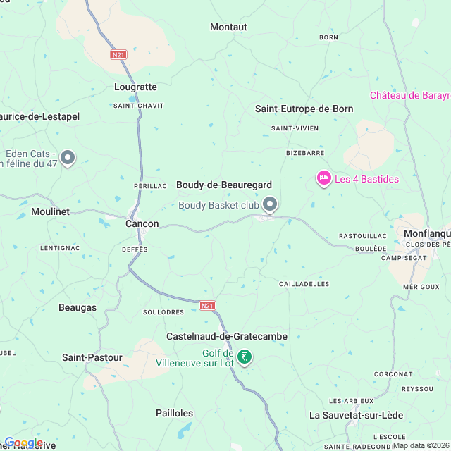 Approximate location