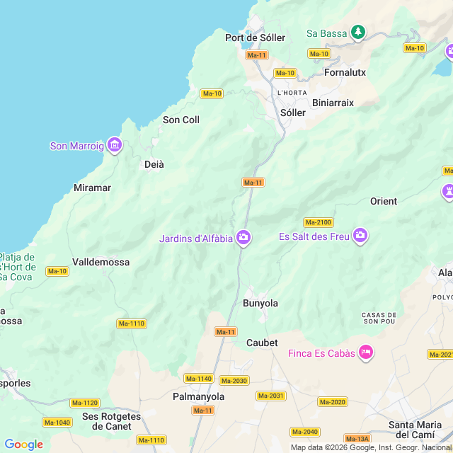 Approximate location