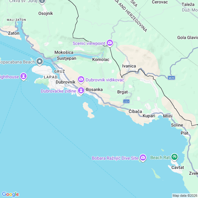 Approximate location