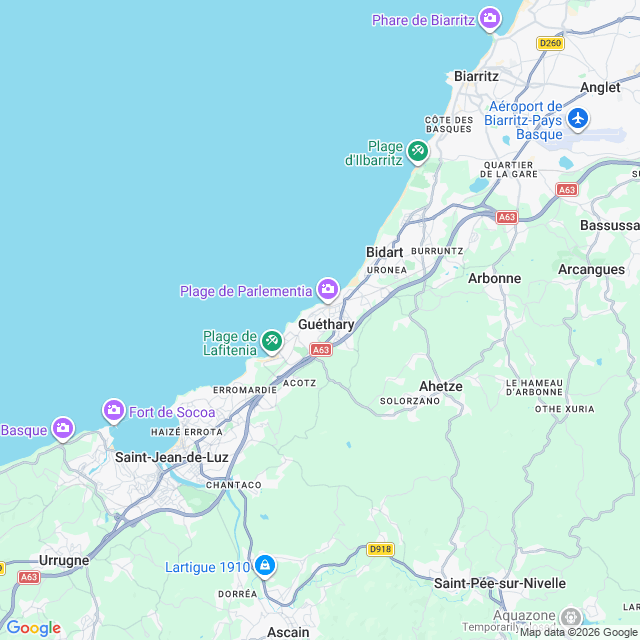 Approximate location