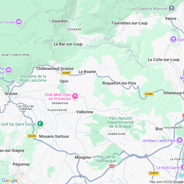 Approximate location