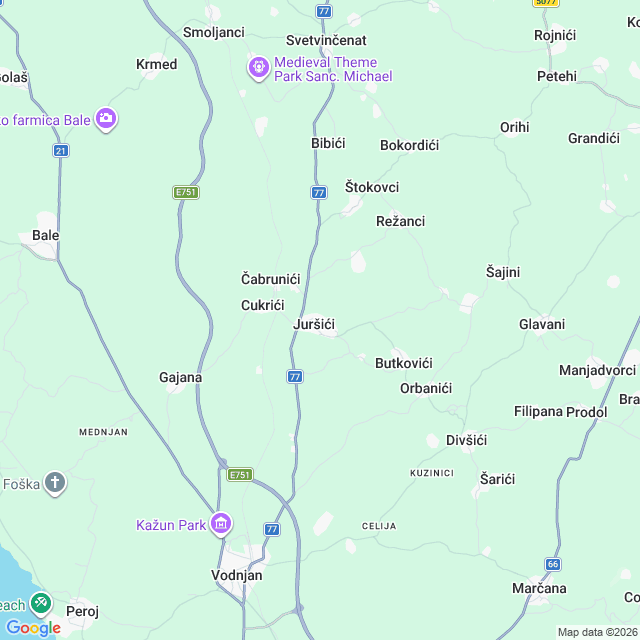 Approximate location