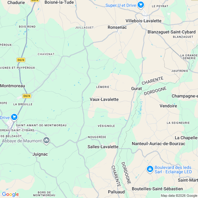 Approximate location