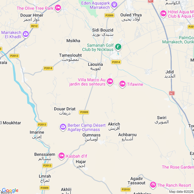 Approximate location