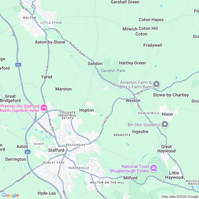 Approximate location