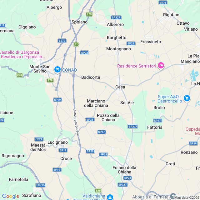 Approximate location