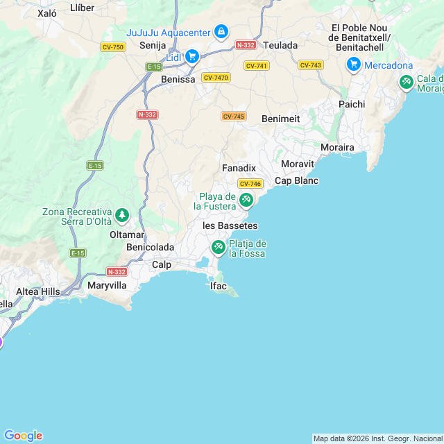 Approximate location