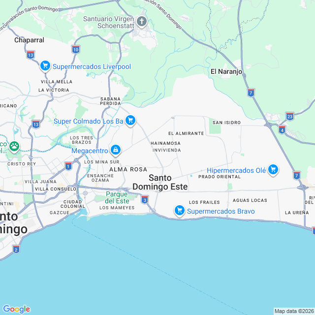 Approximate location