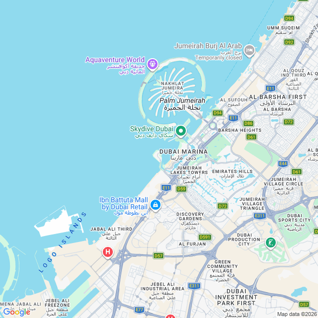 Approximate location