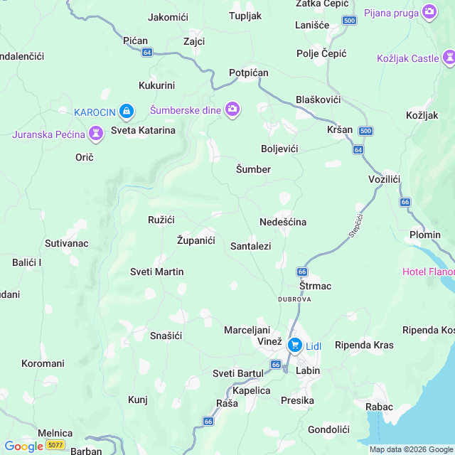 Approximate location