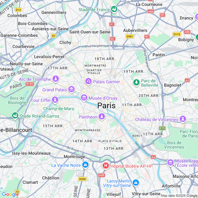 Approximate location