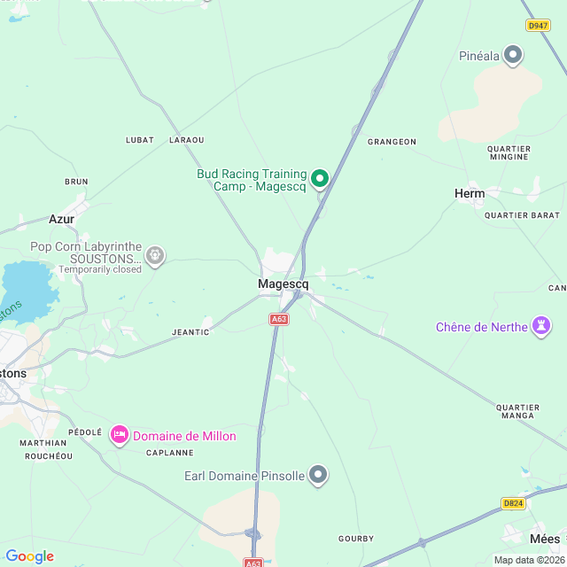 Approximate location