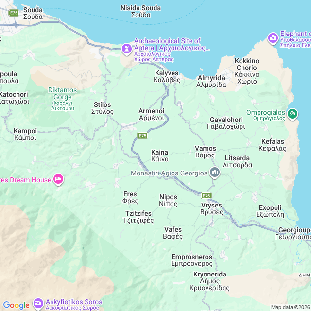 Approximate location