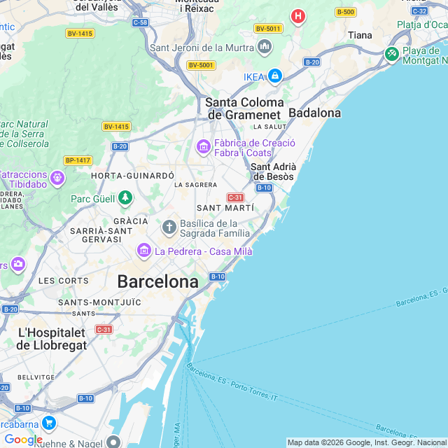 Approximate location