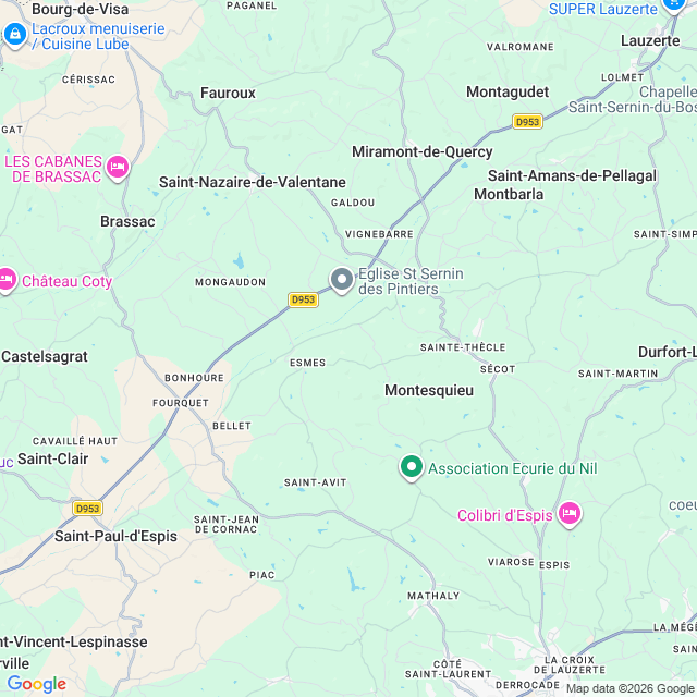 Approximate location
