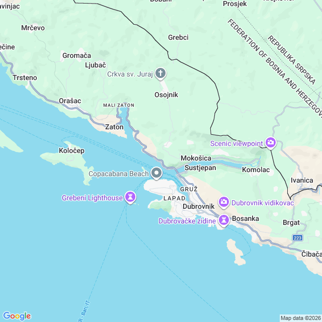 Approximate location
