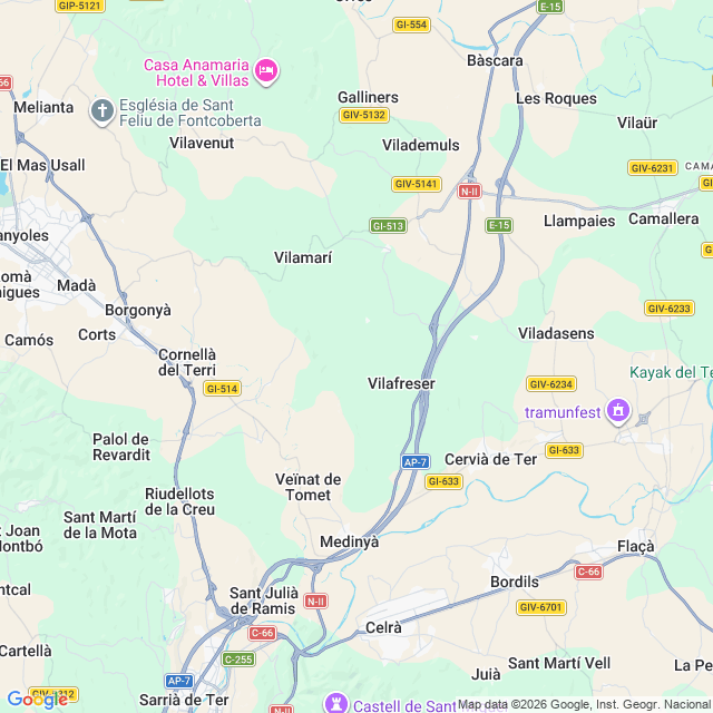 Approximate location