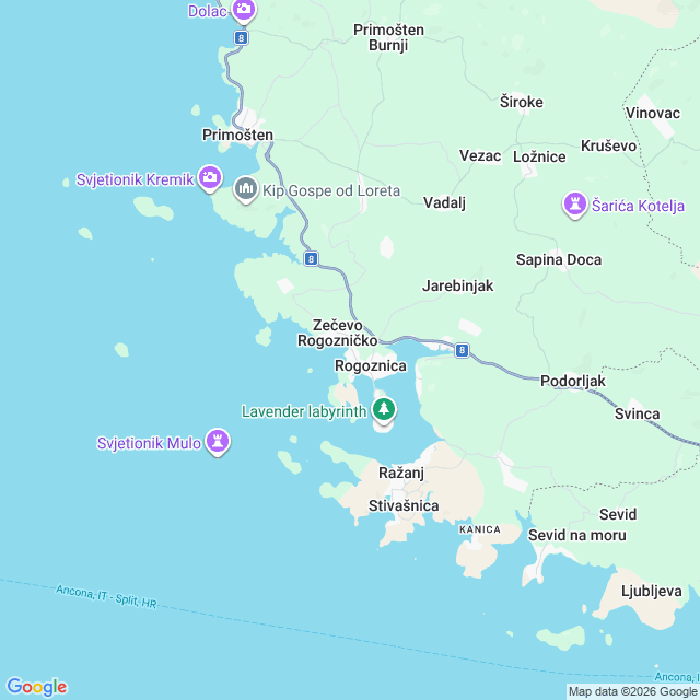 Approximate location