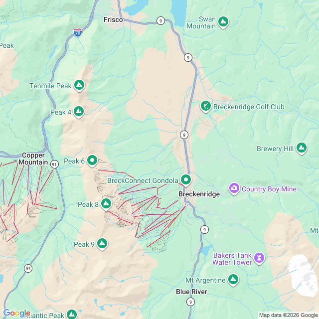 Approximate location