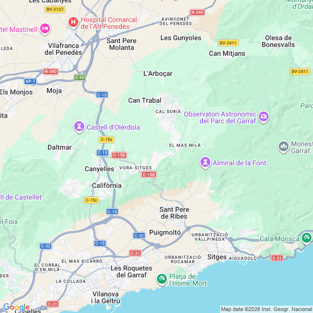 Approximate location