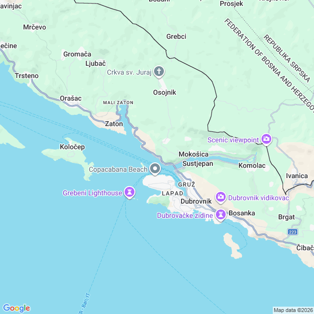 Approximate location