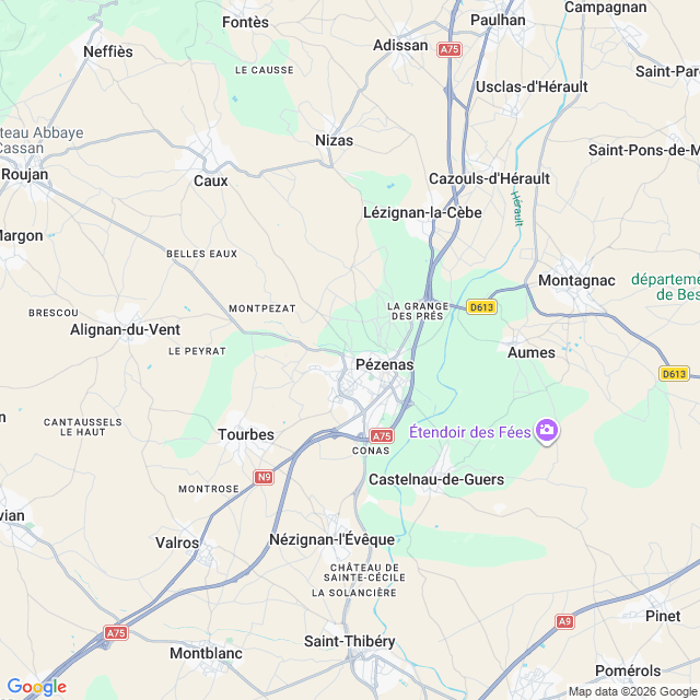 Approximate location